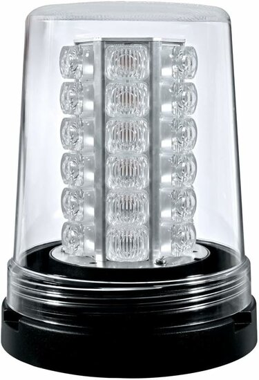 Hella VF700 LED Zwaailamp Oranje  12-24V | Transparant