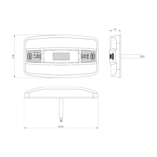 Dasteri LED Richtingaanwijzerlamp DSL-237.05