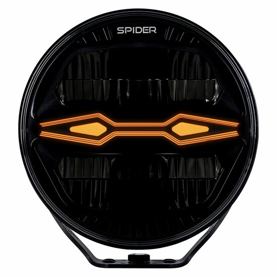 X-Spider Ninja LED Verstraler Rond | DRL + LED Flitser
