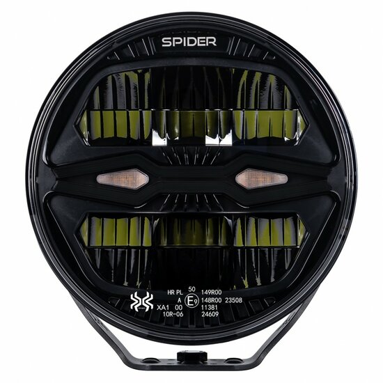 X-Spider Ninja LED Verstraler Rond | DRL + LED Flitser