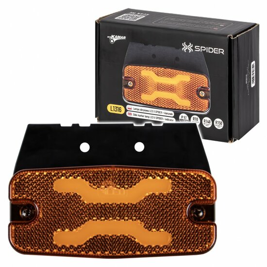 X-SPIDER LED Markeringslicht Oranje + Richtingaanwijzer | L1316