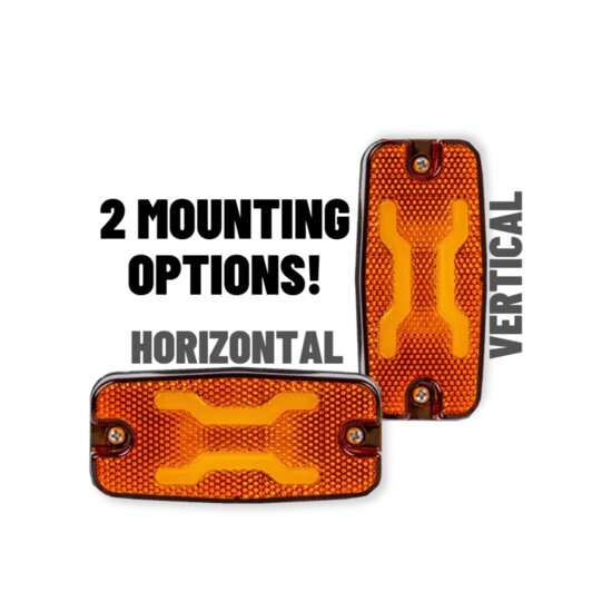 X-SPIDER LED Markeringslicht Oranje + Richtingaanwijzer | L1316