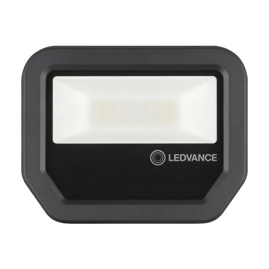 Ledvance FL 20 17W LED Bouwlamp 230V Zwart 4000K Neutraalwit