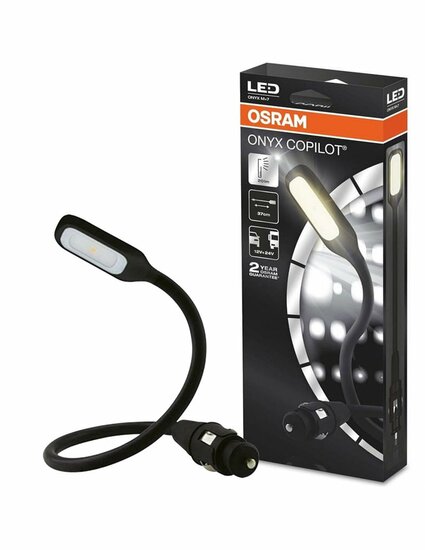 Osram LED Leeslamp/Interieurlamp 12/24V Sigarettenplug