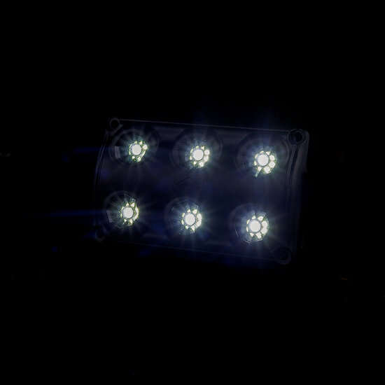 Horpol LED Interieurlamp Zwart 12-24V | 6-LEDS