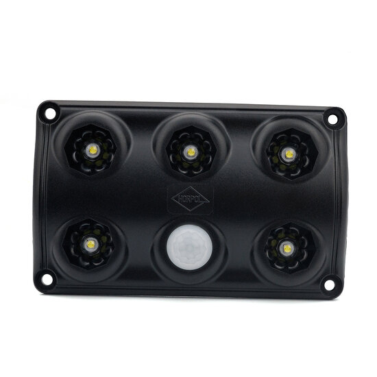 Horpol LED Interieurlamp Zwart 12-24V | Bewegingssensor
