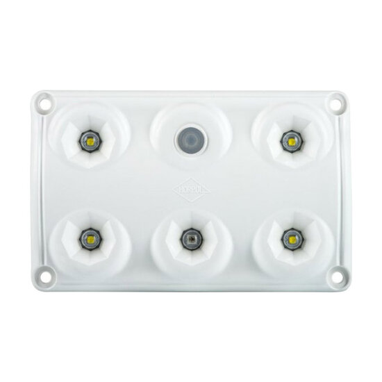 Horpol LED Interieurlamp Wit/Rood Dimbaar + Schakelaar LWD 2157