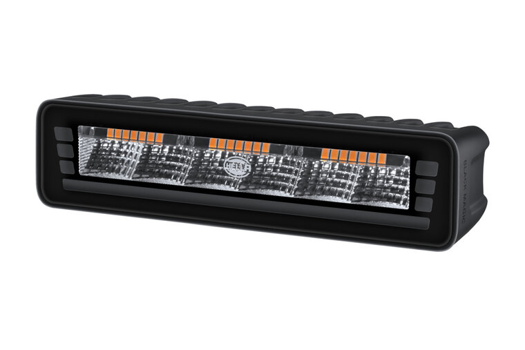 HELLA Black Magic Edgeless Pro Mini 7 inch LED Lightbar | 2.154 lumen