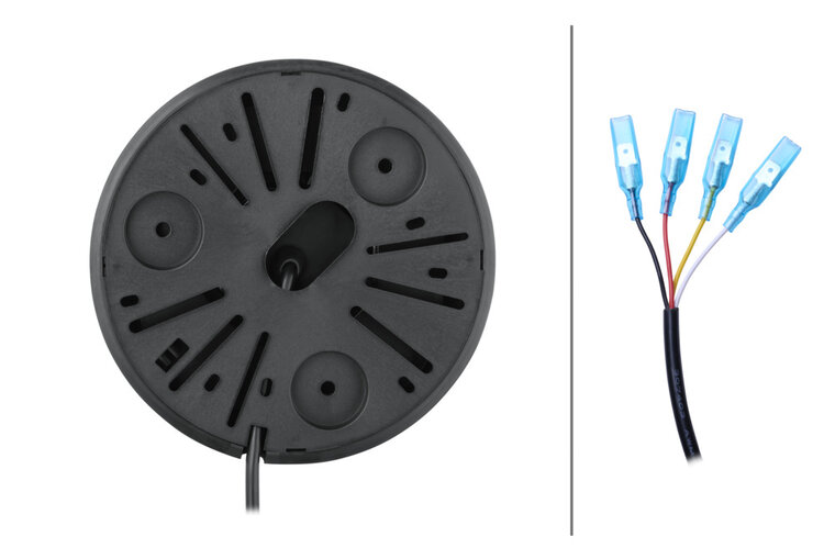 HELLA K-LED QUADRA LED Zwaailamp Oranje