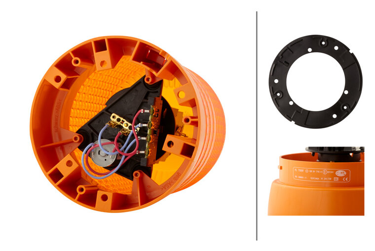 Hella Halogeen Zwaailamp Oranje KL7000 24V | 2RL 008 061-111
