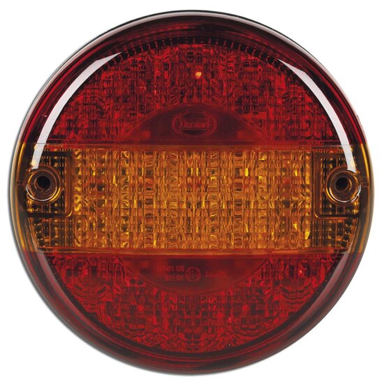 Led Hamburger Achterlicht Rond &Oslash;140mm