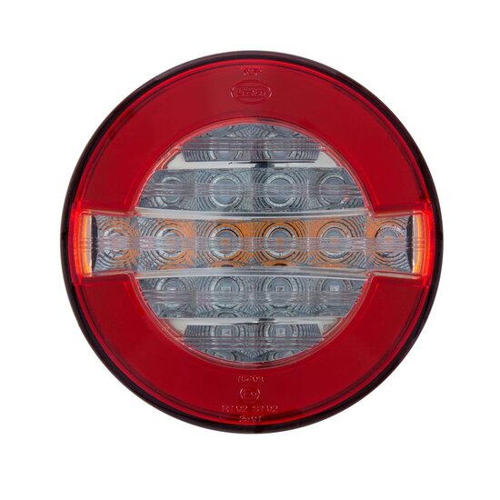 Led Achterlicht 3 Functies Rond &Oslash;122mm