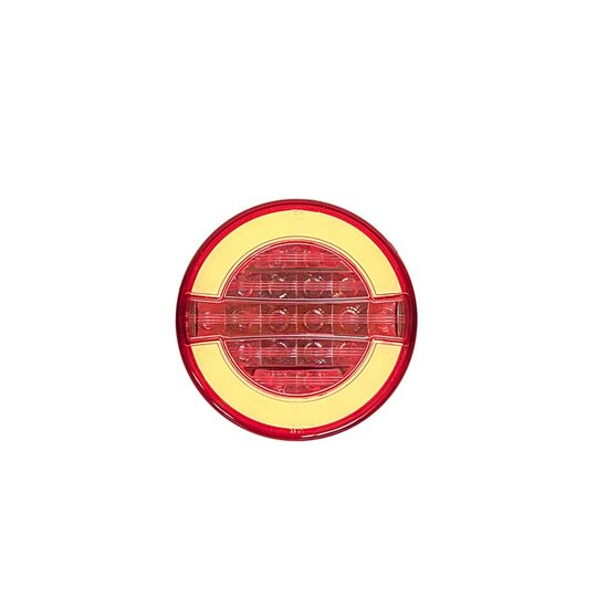 Led Achterlicht 3 Functies Rond &Oslash;122mm