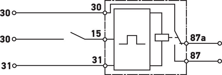 Hella Tijdrelais 12V | 5HE 996 152-151