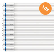 10x Philips Master LED Tube 60cm HO 8W 3000K Warmwit T8