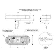 Horpol LED Voormarkering Wit 12-24V LD 632