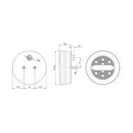 Fristom FT-111 LED Achterlicht + Mistlamp Bajonet