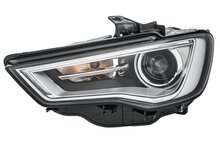 Hella Koplamp Audi A3 12- 16 Links donker Bi -Xenon | 1EL 010 740-311