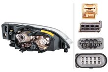 Hella Koplamp Ford Focus C-MAX 03-07 Links Xenon | 1EL 270 600-371