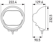 Hella Verstr vloedlicht | 1F8 016 560-102