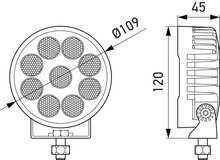 Hella WERKLAMP | 1G0 357 113-002