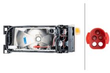 Hella Koplamp Scania 4 96- Rechts H4 linksverkeer | 1LG 007 150-121