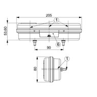 Horpol LED Achterlicht Links LZD 2004