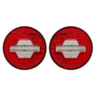 LED Mist- + Achteruitrijlicht Links Ø140mm