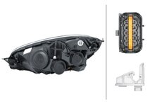 Hella Koplamp Citroen C4 Grand Picasso 10- Rechts H7 | 1EF 009 237-181