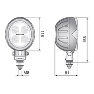 LED Werklamp Breedstraler 1500LM + Kabel