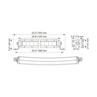 Hella Black Magic Curved LED Lightbar 20&quot; 51CM | 1GJ 358 197-501