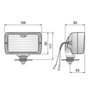 Wesem Halogeen Werklamp H3