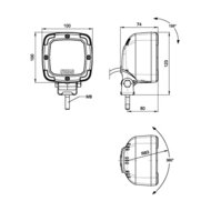 Fristom FT-036 LED Werklamp ADR 1800LM 12-36V