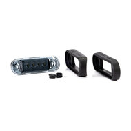 Fristom LED Markeringslamp Rood Dark Look Kort FT-073