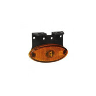 Asp&ouml;ck LED Markeringslamp Flatpoint II 12V + Bevestigingsbeugel