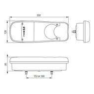Led Achterlicht 6 Functies Links