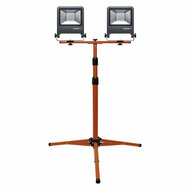 Ledvance 2X50W LED Bouwlamp op statief