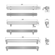WESEM LED Lightbar Breedstraler 58,5CM | CDP1D.60280