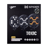 X-Spider Toxic LED Verstraler Rond | DRL + LED Flitser