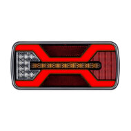 X-Spider LED Achterlicht |+ Achteruitrijlicht | Kentekenverlichting | 5P Bajonet | Links