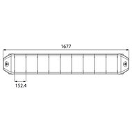Dasteri LED Zwaaibalk Oranje 168CM + Werkverlichting + Afstandsbediening