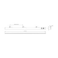 Dasteri LED Flitsbalk Ultra Slim Oranje 184CM 12/24V