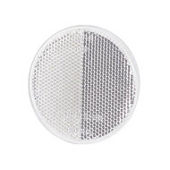 Reflector Rond Met Plakstrip &Oslash;79mm Wit