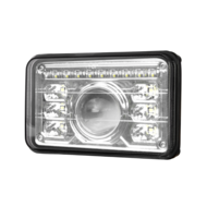 LED Inbouw Koplampunit Rechthoekig