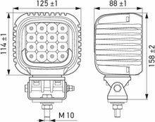 Hella S5000 2.0 LED Verstraler 5000LM + Wit/Geel Positielicht