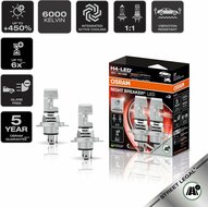 Osram Night Breaker LED Speed H4 450 Street Legal Set | +450%