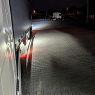 LED Manoeuvreerlamp CRP1 Langwerpig 2200LM + Kabel