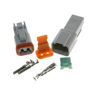 Deutsch-DT Connector Set 2-Polig