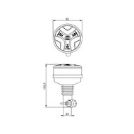 Actieset Dasteri 2x LED Flitser + 2x LED Zwaailamp