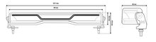 LED Lightbar&nbsp;X-Spider Venom 53CM | L3441